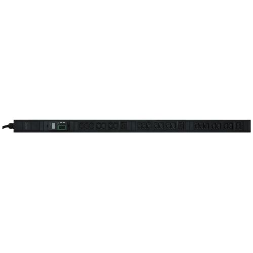 APC Easy Metered Rack PDU EPDU1216M - Unité de distribution secteur (rack-montable) - CA 400 V - 11000 VA - triphasé - Ethernet - entrée : IEC 60309 3P+N+PE - connecteurs de sortie : 24 (21 x IEC...
