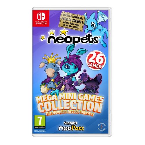Neopets Mega Mini Games Collection Day One Edition Switch