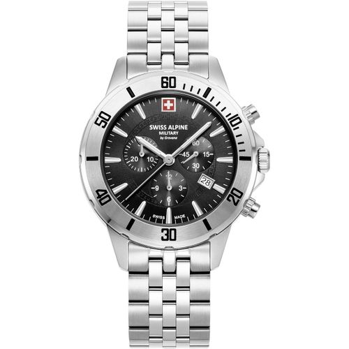 Mens Watch Swiss Military 7024.9137, Quartz, 44mm, 10atm