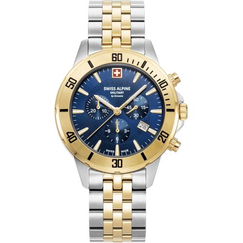 Mens Watch Swiss Military 7024.9145, Quartz, 44mm, 10atm