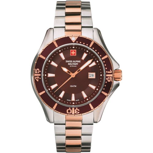 Mens Watch Swiss Military 7040.1156, Quartz, 44mm, 10atm