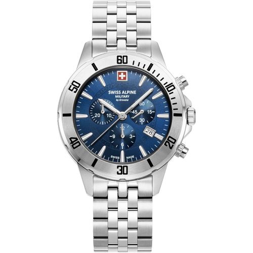 Mens Watch Swiss Military 7024.9135, Quartz, 44mm, 10atm