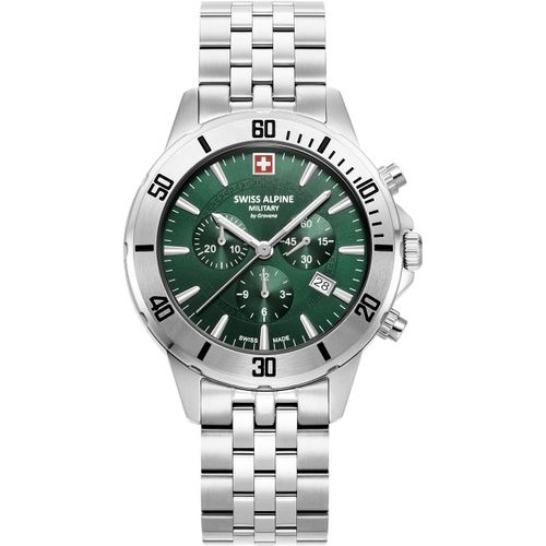 Mens Watch Swiss Military 7024.9134, Quartz, 44mm, 10atm