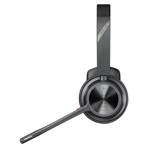 HP Poly Voyager 4310 - Voyager 4300 UC series - micro-casque - sur-oreille - Bluetooth - sans fil, filaire - noir - certifié Zoom