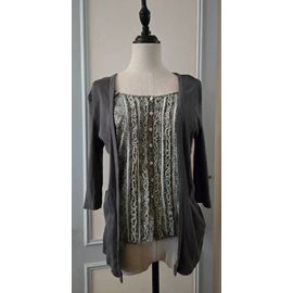 T-Shirt / Gilet Intégré Caroll, Taille 42