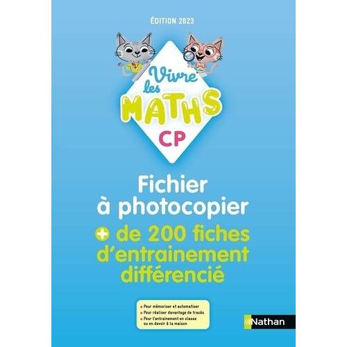 Vivre Les Maths Cp - Fichier À Photocopier - Edition 2023