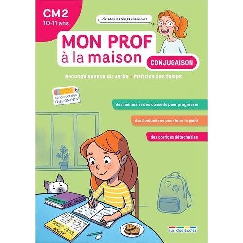 Conjugaison Cm2 Mon Prof À La Maison - Reconnaissance Du Verbe, Maîtrise Des Temps