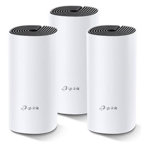 TP-Link DECO M4 - Système Wi-Fi - (3 routeurs) - maillage 1GbE - Wi-Fi 5 - Bi-bande