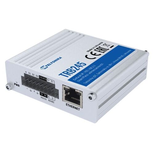 Teltonika TRB245 - Passerelle - 100Mb LAN, RS-232, RS-485 - LTE - 3G, 4G - Tension CC
