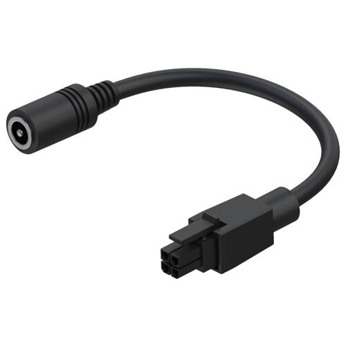 Teltonika - Adaptateur secteur - DC jack de 5,5 x 2,1 mm (F) pour connecteur 4 broches (pas de 3 mm) (M) - 10 cm - pour Teltonika RUT200, RUT300, RUT360, RUT951, RUT956, RUTX12, RUTX14, TCR100...