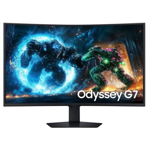 Samsung Odyssey G7 S37FG756EU - G75F Series - écran LED - jeux - incurvé - 37" - 3840 x 2160 4K UHD (2160p) @ 165 Hz - VA - 350 cd/m² - 3000:1 - DisplayHDR 600 - 1 ms - 2xHDMI, DisplayPort - noir