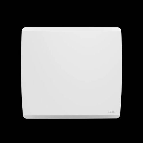 Radiateur électrique fixe connecté WiFi à inertie sèche céramique + film avec thermostat interchangeable 1500W THOMSON MOLY horizontal blanc