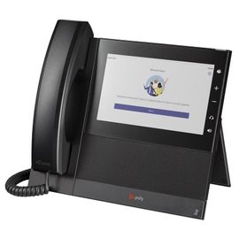 HP Poly CCX 600 - Pour Microsoft Teams - téléphone VoIP avec ID d'appelant/appel en instance - SIP, RTP, RTCP - 24 lignes - noir