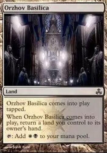 Orzhov Basilica Le Pacte Des Guildes Mtg Vo