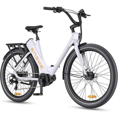 Vélo Électrique Engwe P275 St - 250 W 36 V 19,2 Ah - Vitesse Maximale 25 Km/H - Autonomie 260 Km - Blanc