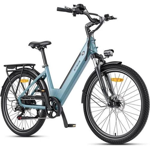 Engwe P275 Se - Vélo Électrique 27,5 Pouces - Autonomie De 100 Km - Batterie 36 V 13 Ah - Moteur 250 W - Bleu