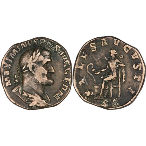 Rome - Sesterce - Maximin I Le Thrace - 236 Ad - Salvs Avgvsti - 20.05 G. - Ric.85 - 27-107