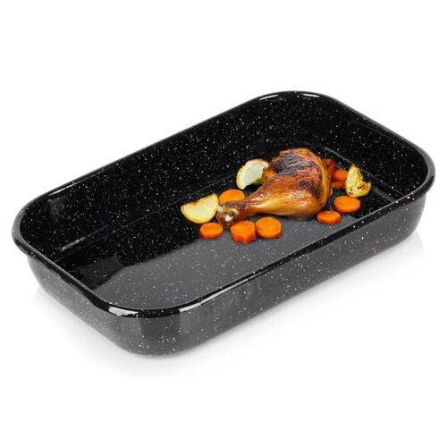 Ustensile De Cuisine - Orion - Brytfanna Émaillée - 4,8l - Acier Émaillé - Noir