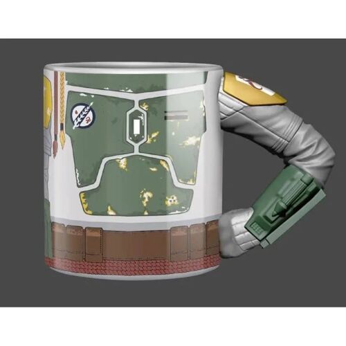 Mug 3d - Exquisite Gaming - Boba Fett - 350ml - Porcelaine - Multicolore - Design Contemporain