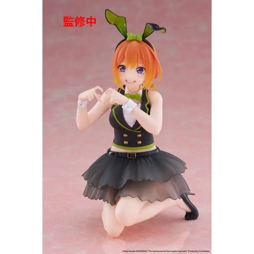 Taito Prize - The Quintessential Quintuplets 3 - Statuette Desktop Cute Figure Yotsuba Nakano (Bunny Ver.) 13 cm