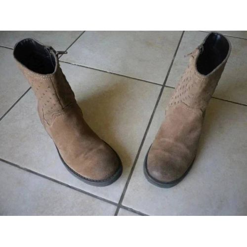 Boots - Bottes Mi Hautes Geox Fille Taille 33.