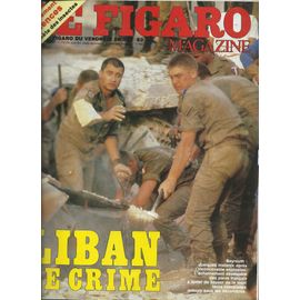 Le Figaro Magazine 28/10/1983 Jean Bois, Jacques Higelin, Claude Tresmontant, Marcel Bouchon, Victoria Principal, Roman Polanski, Sharon Tate, Charles Manson, Yves Montand, Stéphanie De Monaco,Segovia