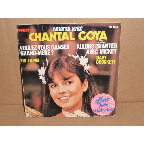 Allons Chanter Avec Mickey - Voulez-Vous Danser Grand-Mère ? - Un Lapin- Davy Crockett. Livre-Disque