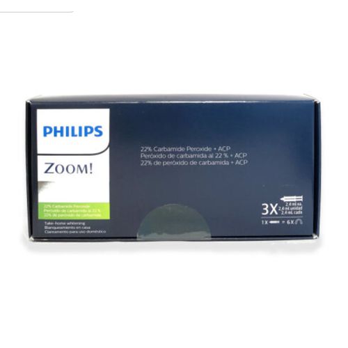 Philips Zoom Blanchiment Des Dents Nitewhite 22%, Lot De 3 Seringues. Blanc