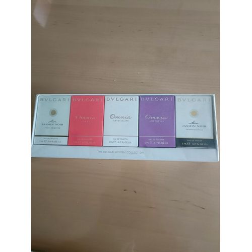 Coffret De 5 Miniatures Bulgari Femme