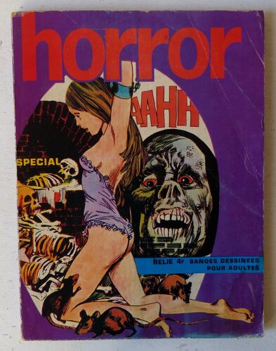 Horror N°3 (N°6 & 7) - Les Éditions De Poche (Bd Pour Adultes) Album Spécial Relié