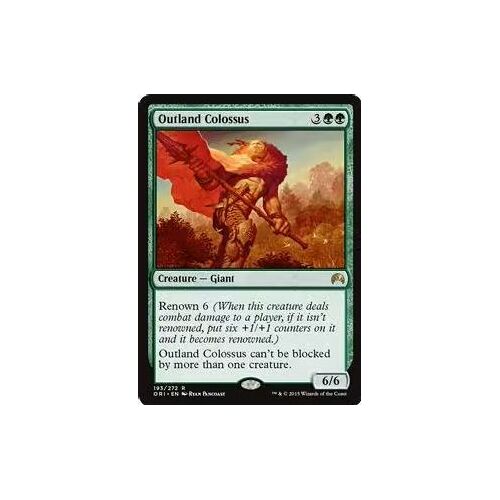 Outland Colossus Magic Origins Rare Vo