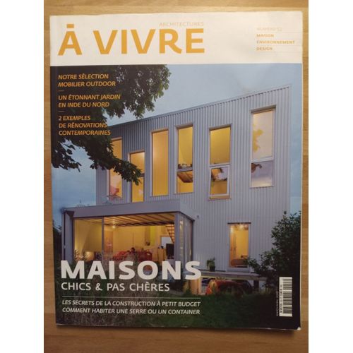 Revue Architecture A Vivre N°53