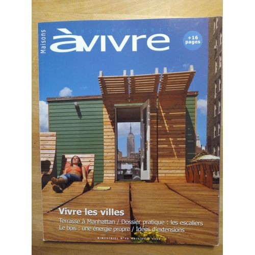 Revue Architecture A Vivre N°29