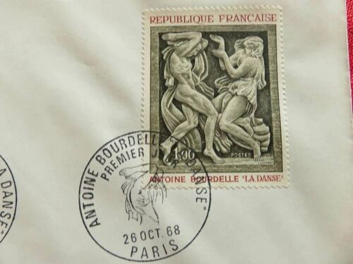 Enveloppe 1er Jour "La Danse" - 26/10/1968