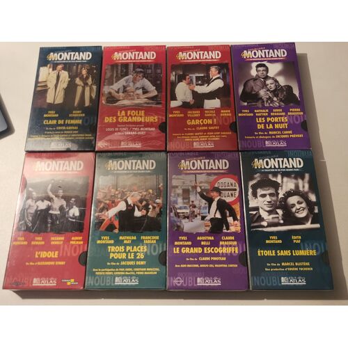 Collection Spécial Yves Montand 8 Vhs