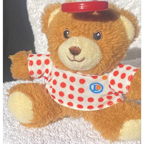 Peluche Ours Porte-Clé E.Leclerc
