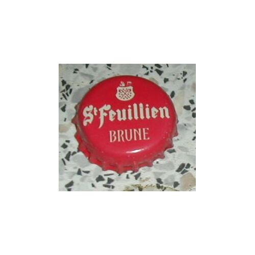 Belgique Capsule Rouge De Bière Beer St Feuillien Brune