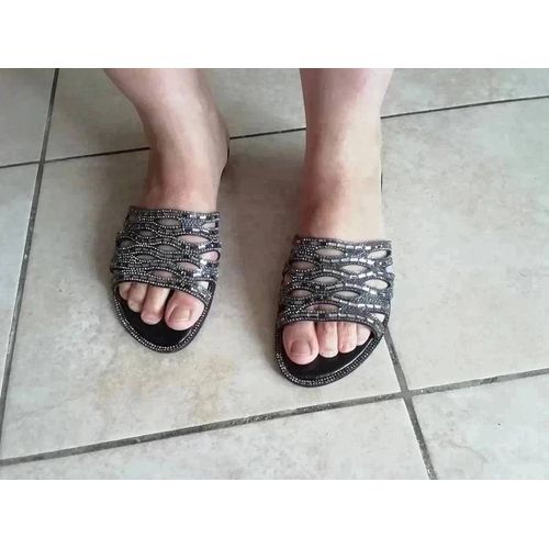 Mules / Claquettes Femmes Idéales Fêtes, Soirées.. Taille 38,5 - 39 Neuves! - 38 1/2