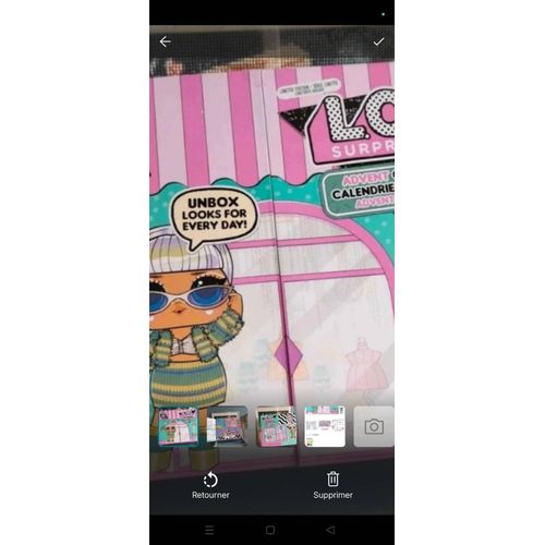 Calendrier de l'avent LOL surprise