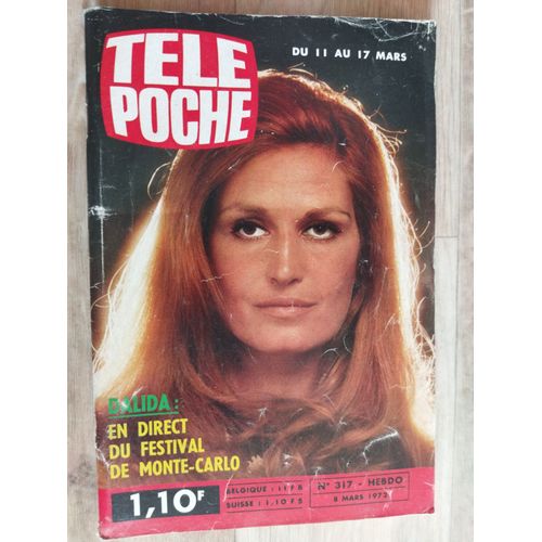 Télé Poche N° 317 Dalida Couverture - Les Charlots ...
