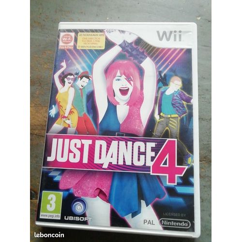 Jeu just dance 4 nintendo wii pal fr complet
