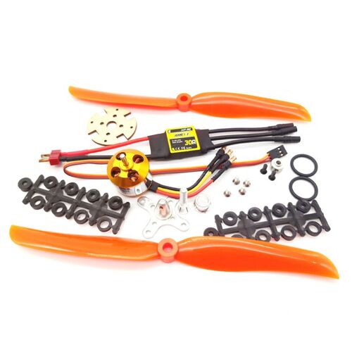 Xxd A2212 2212 930kv Kv930 / 1000kv Kv1000 Moteur Sans Balais + 30a Esc + 1060 Prop Blade Propeller Rc Power Combo System For Rc Drone Airplane Support 2s-4s
