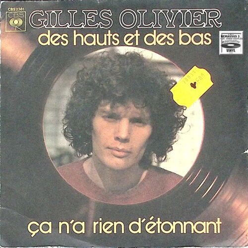 Gilles Olivier - Des Hauts Et Des Bas - 1974