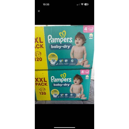 Pampers Baby Dry Taille 4