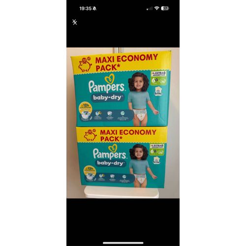 Pampers Baby Dry Taille 6+