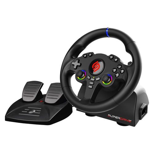 Volant de course gaming Superdrive 220 RS-5 PS5 et PC