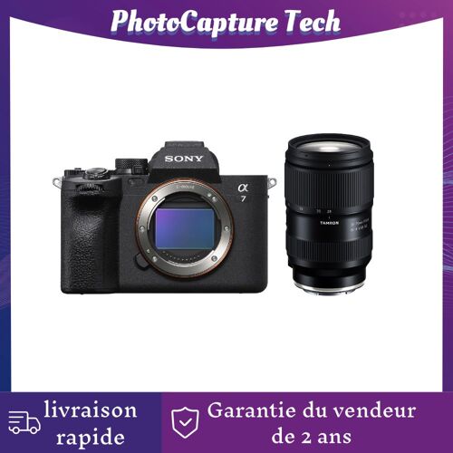 Sony Alpha A7 Mark IV 33 Mpix + Objectif Tamron 28-75mm f/2.8 Di III VXD G2 (Sony E)