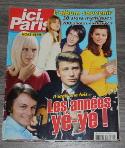 Ip Sylvie Vartan 4p/ Dalida 1p/ Sheila 4p/ Annie Philippe 1p/ Claude Francois 4p/ France Gall 4p/ Chantal Goya 2p/ Dutronc 4p/ Francoise Hardy 4p/ Michele Torr 1.5p/ Herve Vilard 4p/ Dick Rivers 2p/