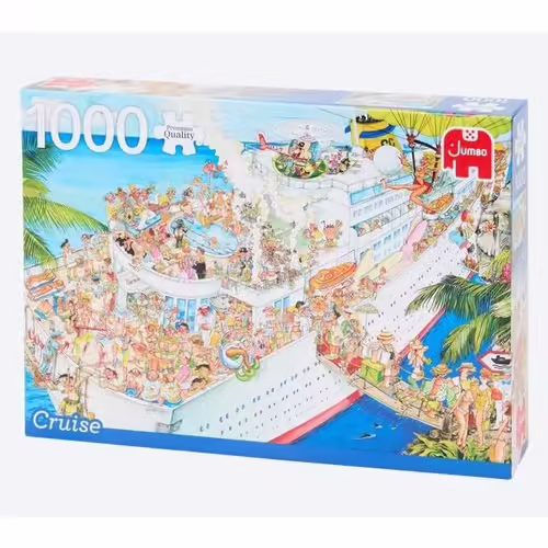 Puzzle 1000 pièces - Jumbo Premium Quality - "Cruise"