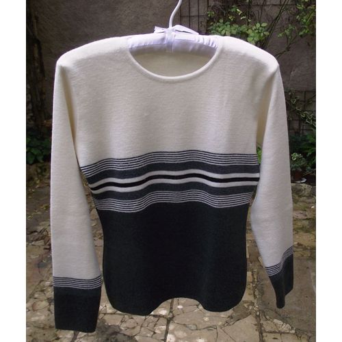 Pull Femme Caroll Taille 36 Made In Italy